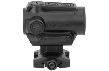 Image of Holosun ARO MRS Advanced Rifle Optic 1x22mm Reflex Red Dot Sight, Gold 2 MOA Dot/2MOA Dot &amp; 65MOA Ring Reticle, Black, ARO-MRS-GD
