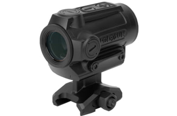 Image of Holosun ARO MRS Advanced Rifle Optic 1x22mm Reflex Red Dot Sight, Gold 2 MOA Dot/2MOA Dot &amp; 65MOA Ring Reticle, Black, ARO-MRS-GD