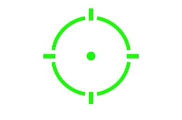 Image of Holosun Elite 2 MOA Dot/65 MOA Circle Dot Solar/Battery Micro Green Dot Sight, Black, HE515CM-GR Elite