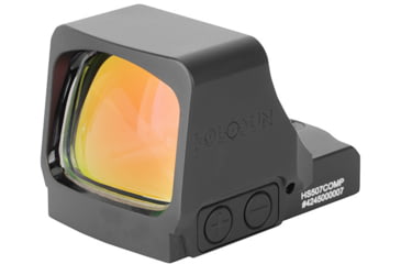 Image of Holosun Ronin 507COMP 1x1.1 Reflex Green Dot Sight, 2 MOA Dot, 32 MOA Circle Reticle, Black, RONIN-HE507COMP-GR
