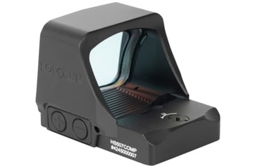 Image of Holosun Ronin 507COMP 1x1.1 Reflex Green Dot Sight, 2 MOA Dot, 32 MOA Circle Reticle, Black, RONIN-HE507COMP-GR