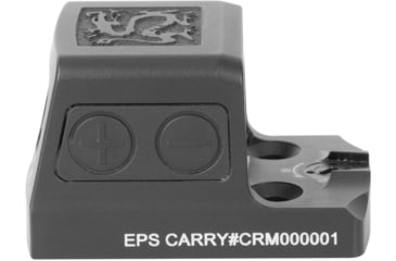 Image of Holosun Ronin Carry Enclosed Pistol 1x Reflex Green Dot Sight, Multi Reticle, Black, RONIN-EPS-CARRY-GR-MRS