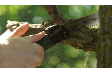 Image of Hooyman Saws Megabite Hunters Combo W/ Bone/Wood Handsaw, Black/Green, 110143