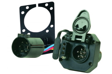Image of Hopkins Towing Solutions Multi Tow Wiring Kit For Ford/Gm 6 Round And 4 Flat, 40965