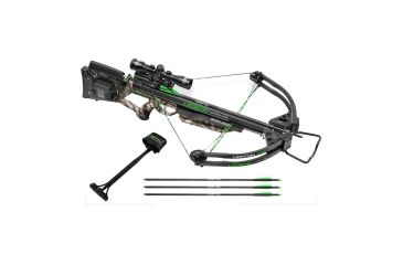 Image of Horton Archery Legend Ultra-Lite Premium Crossbow Package w/3x Pro-View 2 Scope,ACUdraw,175lb Draw Weight, Mossy Oak Treestand Camo, NH15050-7522