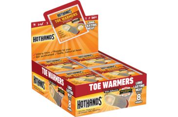 Image of Hot Hands Hothands Toe Warmers 40 Pair 8 Hour W/ Adhesive