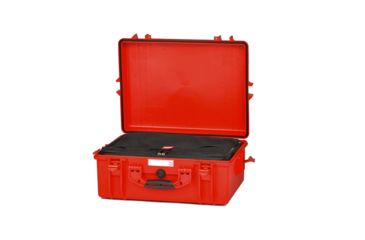 Image of HPRC Hard Case w/ Internal Cordura Bag, Red, 21.37 x 16.49 x 8.58 in HPRC2600BAGRED