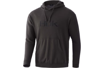 Image of HUK Performance Fishing Logo Hoodie - Men's, Volcanic Ash, S, H1300075-013-S