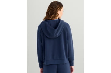 Image of HUK Performance Fishing Bayside 1/2 Zip Hoodie - Womens, Naval Academy, Extra Small, H6130030-413-XS