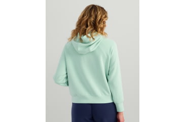 Image of HUK Performance Fishing Bayside 1/2 Zip Hoodie - Womens, Seafoam Mist, Large, H6130030-366-L