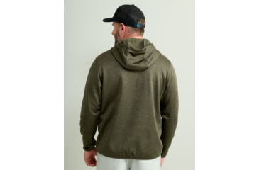 Image of HUK Performance Fishing Cold Front Graphic Hoodie - Mens, Cyprs Lnd Hthr, Small, H1300102-378-S