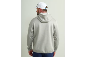 Image of HUK Performance Fishing Cold Front Graphic Hoodie - Mens, Harbormist Hthr, Small, H1300102-054-S