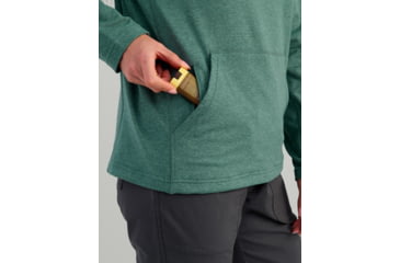 Image of HUK Performance Fishing Coldfront Pullover Hoodie - Womens, Nrth Atlnc Hthr, Small, H6130023-367-S