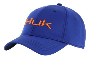 Image of HUK Performance Fishing Deluxe Tech Stretch Hat, Royal, H3000076RYLML