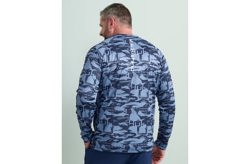 Image of HUK Performance Fishing Hidden Huk Pursuit Crew - Mens, Naval Academy, Extra Large, H1200590-413-XL