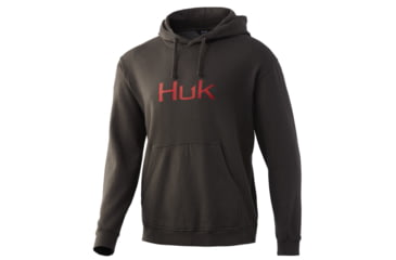 Image of HUK Performance Fishing Huk Logo Hoodie - Men's, Volcanic Ashf22, Small, H1300075-017-S