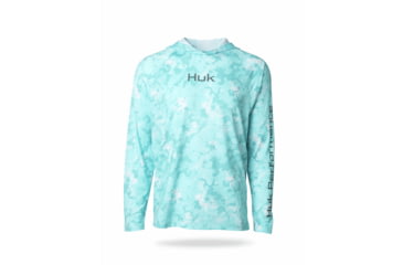 Image of HUK Performance Fishing Airweight Hoodie Kc Printed - Mens