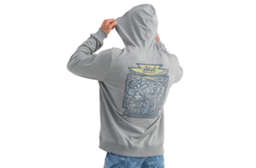 Image of HUK Performance Fishing Edisto Bass Batch Terry Hoodie - Mens
