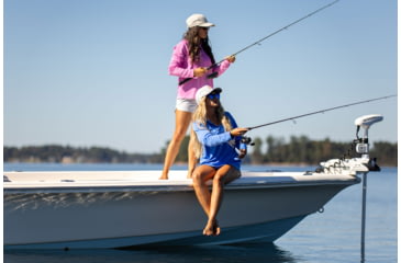 Image of HUK Performance Fishing Icon Long Sleeve Hoodie - Womens