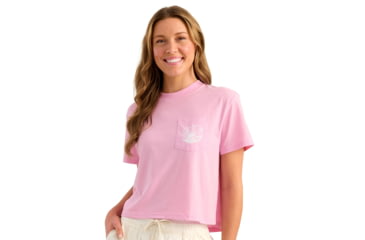 Image of HUK Performance Fishing Raised On Waves Pocket Tee - Womens