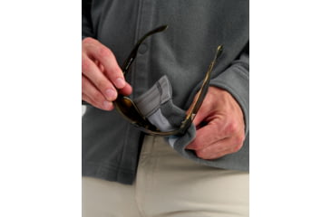 Image of HUK Performance Fishing Jetty Shacket - Mens, Volc Ash Hthr, Small, H1300114-015-S