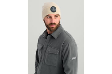 Image of HUK Performance Fishing Jetty Shacket - Mens, Volc Ash Hthr, Small, H1300114-015-S