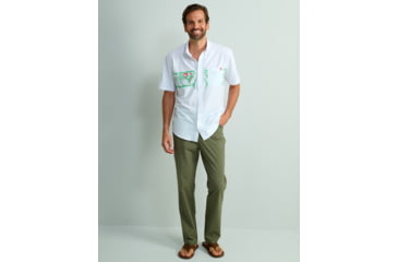 Image of HUK Performance Fishing Kona Graphic Shirt - Mens, White, 3XL, H1500211-100-XXXL