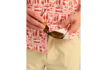 Image of HUK Performance Fishing Kona Printed Short Sleeve Shirt - Mens, Channel Marker2, Extra Large, H1500212-625-XL