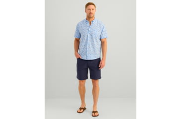 Image of HUK Performance Fishing Kona Printed Short Sleeve Shirt - Mens, Windsurfer, Small, H1500212-454-S