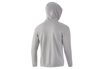 Image of HUK Performance Fishing Logo Hoodie - Men's, Oyster, 2XL, H1300075-052-XXL