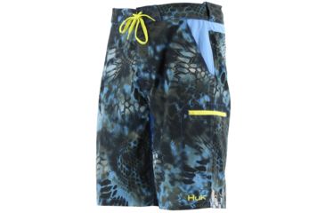 Image of HUK Performance Fishing NXTLVL Mens Kryptek Boardshorts, Kryptek Neptune, H2000030NEPS
