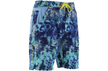 Image of HUK Performance Fishing NXTLVL Mens Kryptek Boardshorts, Kryptek Pontus, H2000030PONXL