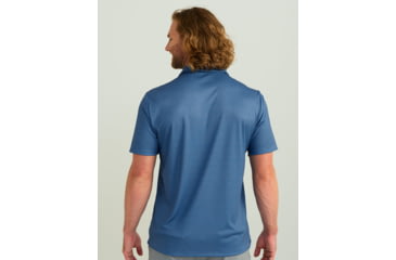 Image of HUK Performance Fishing Pursuit Novelty Polo - Mens, Quiet Harbor, Small, H1200633-445-S