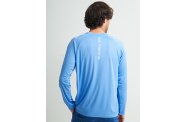 Image of HUK Performance Fishing Pursuit Performance Long Sleeve Crew - Mens, Marolina Blue, Medium, H1200524-420-M