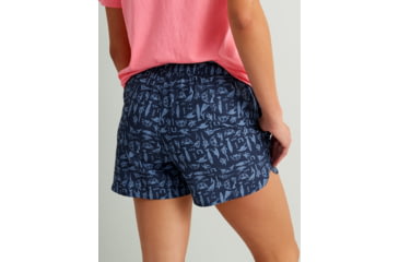 Image of HUK Performance Fishing Pursuit Printed Volley Short - Womens, Naval Academy 2, Extra Small, H6200073-401-XS