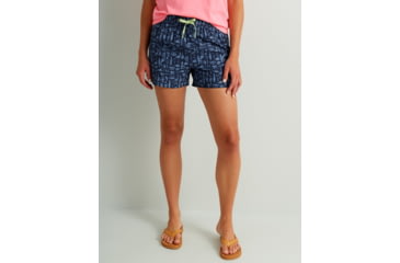 Image of HUK Performance Fishing Pursuit Printed Volley Short - Womens, Naval Academy 2, Extra Small, H6200073-401-XS