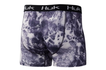 Image of HUK Performance Fishing Running Lakes Boxer Brief - Men's, Overcast Grey, M, H5000035-032-M