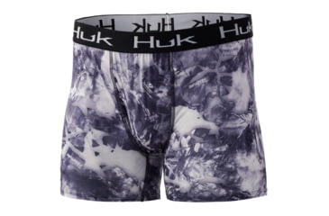 Image of HUK Performance Fishing Running Lakes Boxer Brief - Men's, Overcast Grey, M, H5000035-032-M