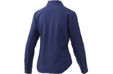 Image of HUK Performance Fishing Salty LS Fishing Button Up Shirt - Womens, Sargasso Sea, Large, H6150002-409-L