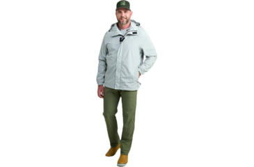 Image of HUK Performance Fishing Storm Jacket - Mens, Harbor Mist, 2XL, H4000159-034-XXL