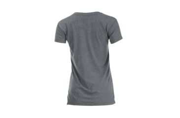 Image of HUK Performance Fishing W Sunrise Crew Tops, Short Sleeve - Womens, True Grey Heather, Large, H6100021-035-L