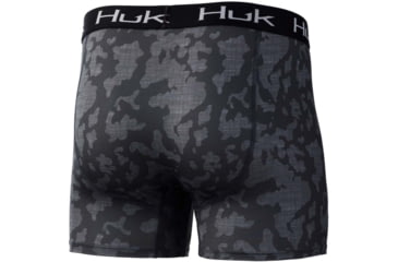 Image of HUK Performance Fishing Running Lakes Boxer Brief - Men's, Volcanic Ash, XL, H5000035-013-XL
