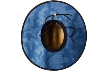 Image of HUK Performance Fishing Running Lakes Straw Hat - Men's, Titanium Blue, One Size, H3000321-428-1