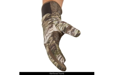 Image of Huntworth Ansted Mid Weight Plush Fleece Lined Hunting Glove - Mens, Tarnen, Extra Large, E-1207-TRN-XL