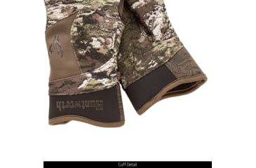Image of Huntworth Ansted Mid Weight Plush Fleece Lined Hunting Glove - Mens, Tarnen, Extra Large, E-1207-TRN-XL
