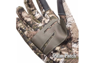 Image of Huntworth Barrow Heat Boost Windproof Softshell Hunting Glove - Womens, Tarnen, Small, E-1433-L-TRN-S