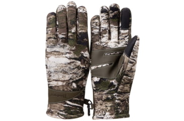 Image of Huntworth Barrow Heat Boost Windproof Softshell Hunting Glove - Womens, Tarnen, Small, E-1433-L-TRN-S