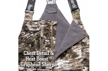 Image of Huntworth Matterhorn Heat Boost Heavyweight Waterproof Lined Hunting Bib Overalls - Mens, Tarnen, 2XL, E-9541-TRN-2XL