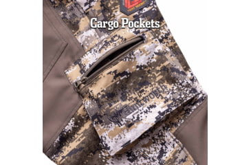 Image of Huntworth Saskatoon Heat Boost Heavy Weight Windproof Softshell Pants - Mens, Disruption, Medium, E-9543-DC-M