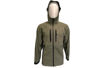 Image of Huto Lifestyle Bone Dry Rain Jacket, Green/Grey, Extra Large, BNERN-JCKT-GRYGRN-XL